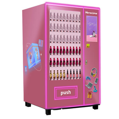 Skin Care Products Cosmetic Vending Machines 3G Supported 1.25m Width