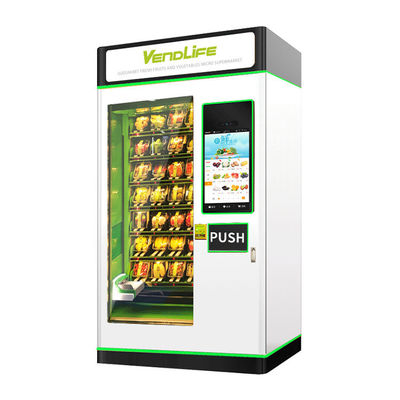  High Quality Sheet Metal Snacks Glass Bottle Drinks Combo Water Vending Machine With Elevator
