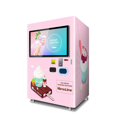 Máy bán kem thương mại Hệ thống MDB tần số 220V 60HZ